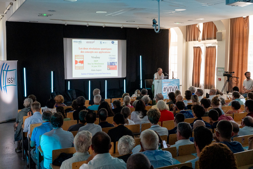 Alain Aspect à #VivaIssy
